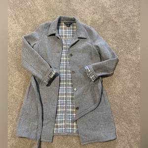 Abercrombie and Fitch Wool Blend Coat L‎